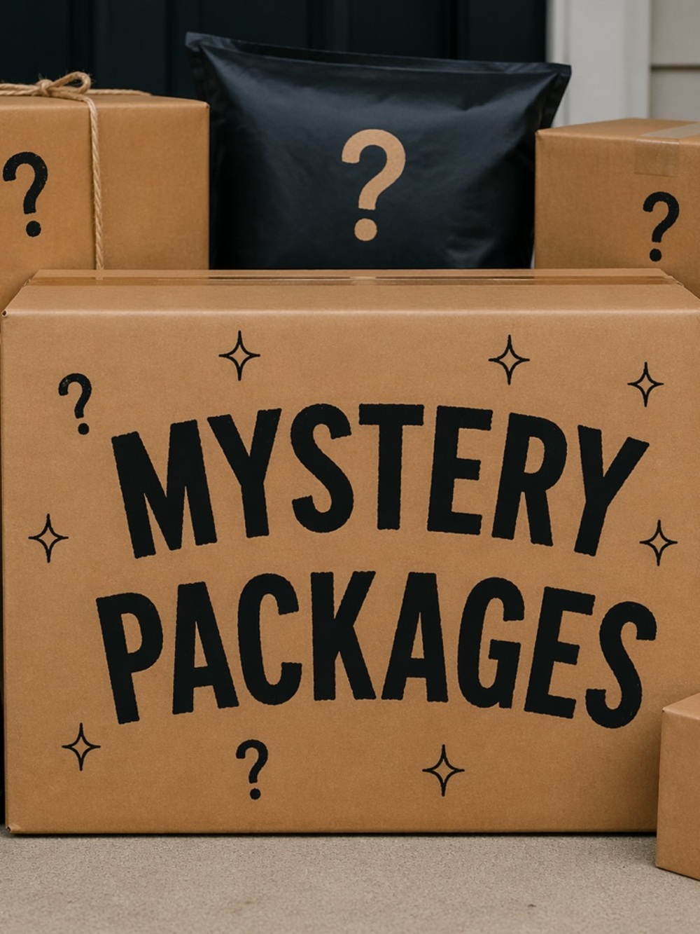5 Piece Mystery Box Bundle | Surprise Packages | Retail Treasure Hunt